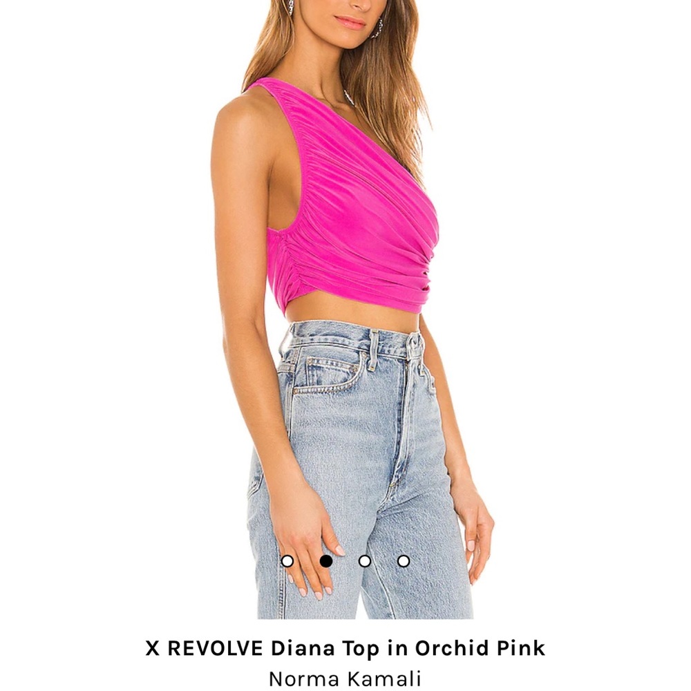 Diana top in orchid pink